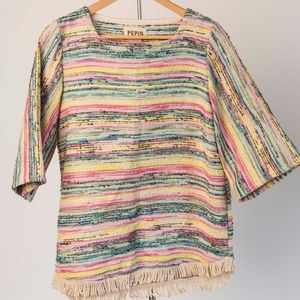 Anthropologie - Pepin Multi Colored Shirt